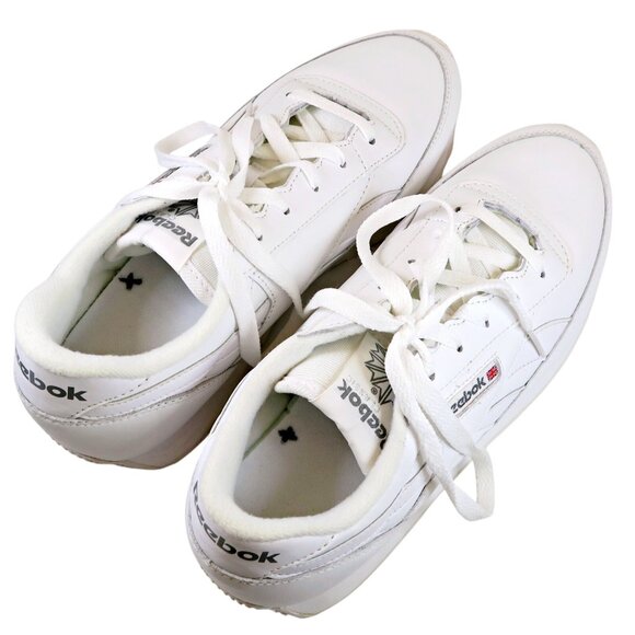 Reebok Classic Renaissance Sneakers White/Grey Shoes Women's US 8.5 w/ Box - Picture 5 of 9